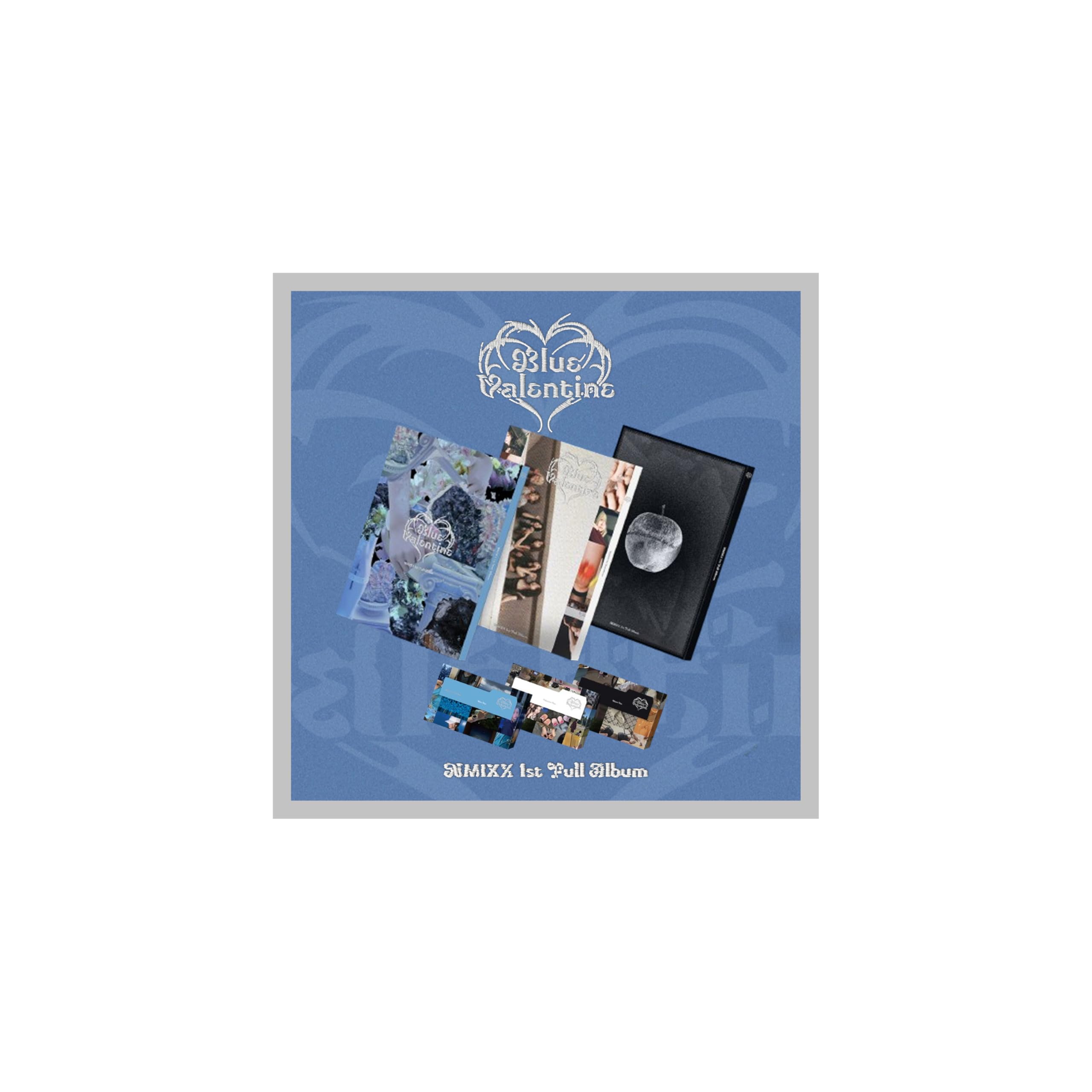 NMIXX Blue Valentine 1st Full Album with Tracking Sealed (6